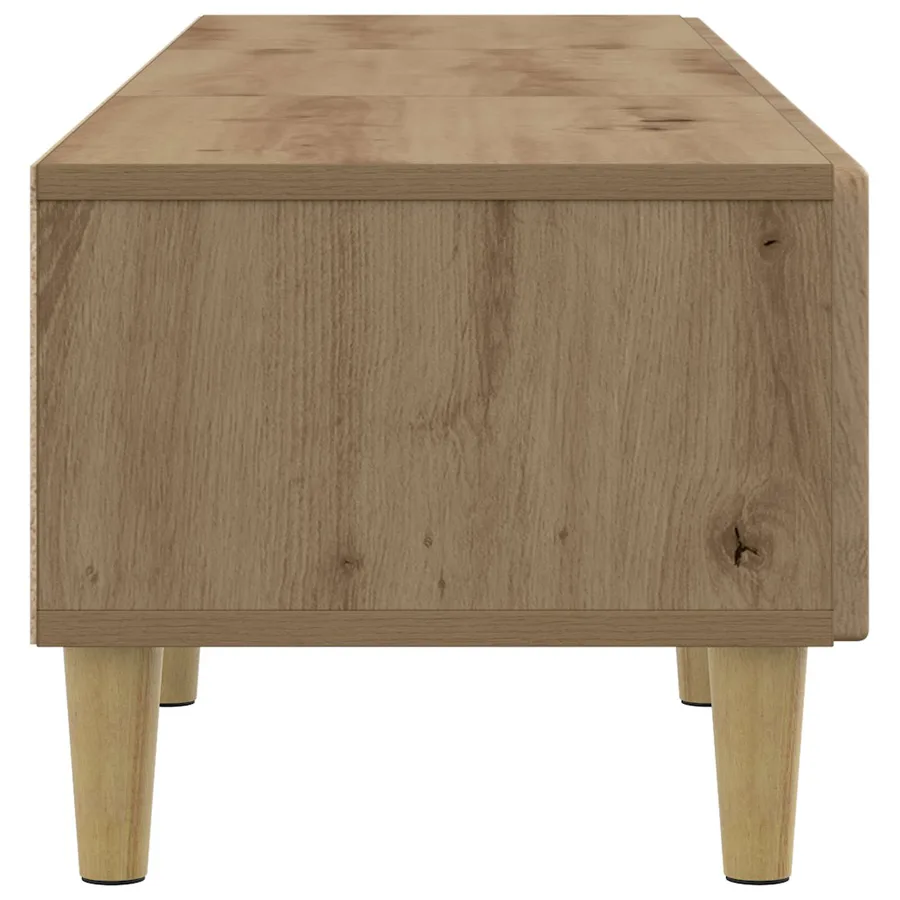 Meuble TV 147 x 34,5 x 30 cm Chêne artisanal Bois d'ingénierie - 7