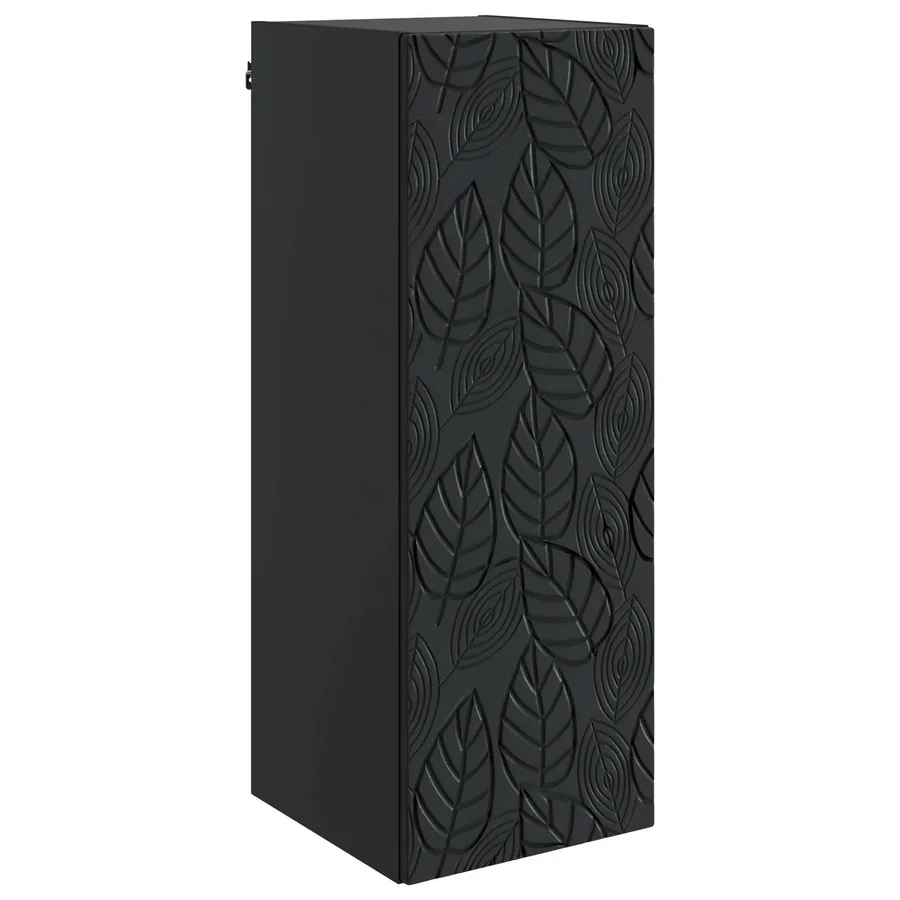 Armoire Murale Noir 33 x 34,5 x 90 cm Bois d'ingénierie - 2