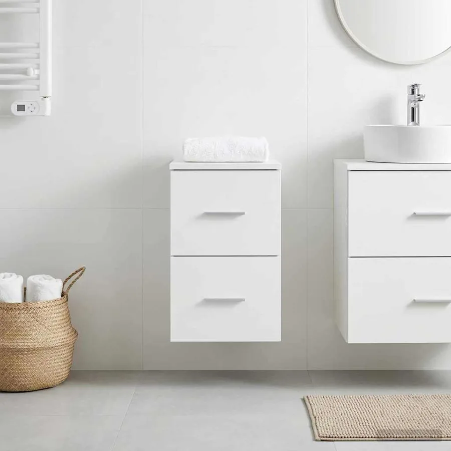 Meuble de Salle de Bain In-between Blanc 30 x 41 x 50 cm - 3