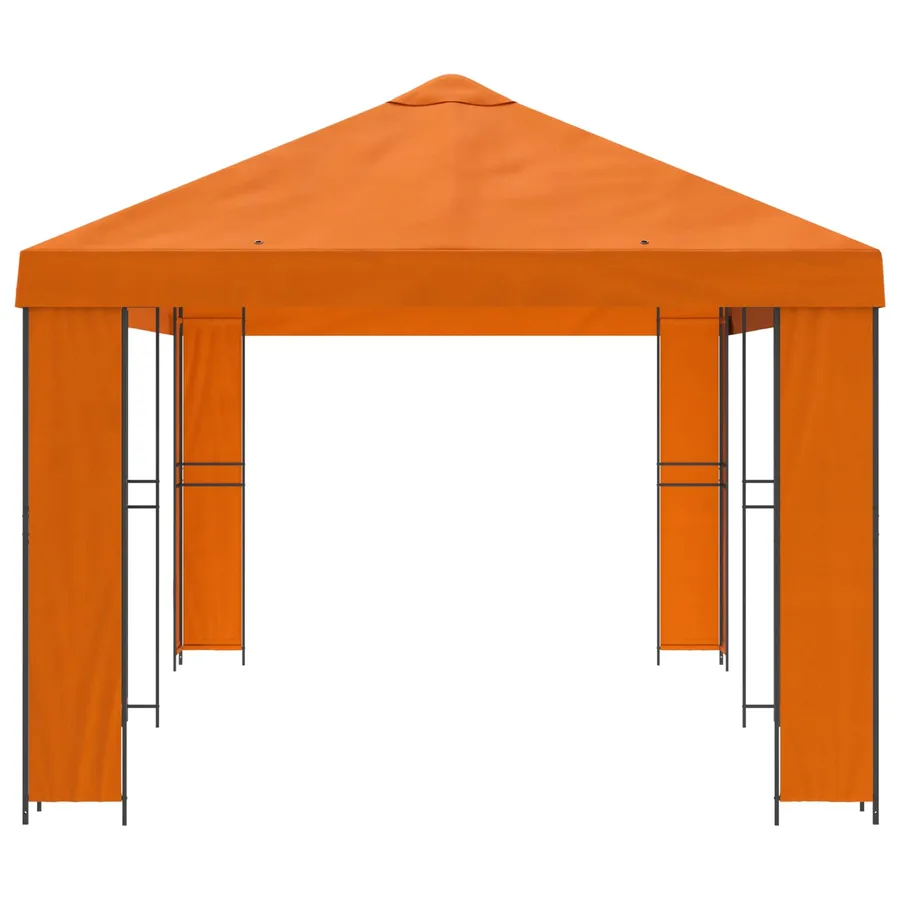 Abri de jardin 6 x 3 m Orange Polyester et Acier 190 - 4