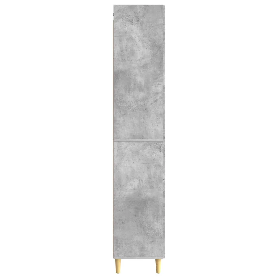 Ensemble de Meubles 2 pcs Gris béton 33 x 34,5 x 90 cm - 6