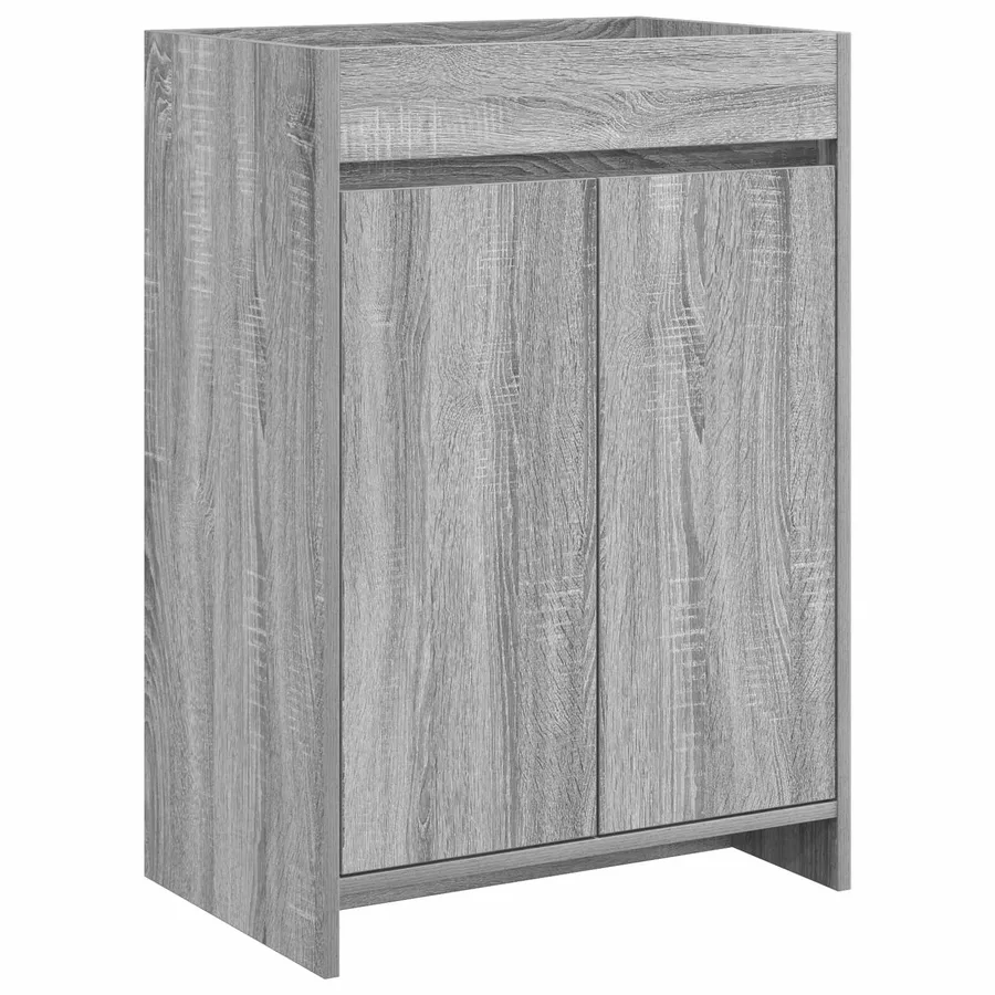 Ensemble de mobilier de salle de bain Sonoma gris - 4