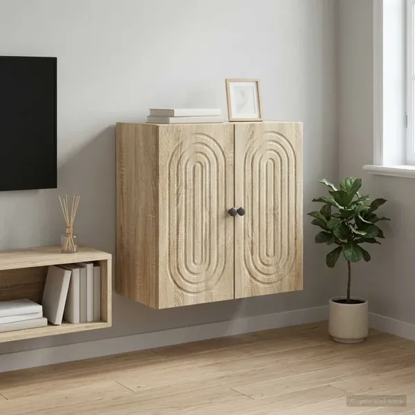 Armoire Murale Chêne Sonoma 59 x 31 x 60 cm Bois d'ingénierie
