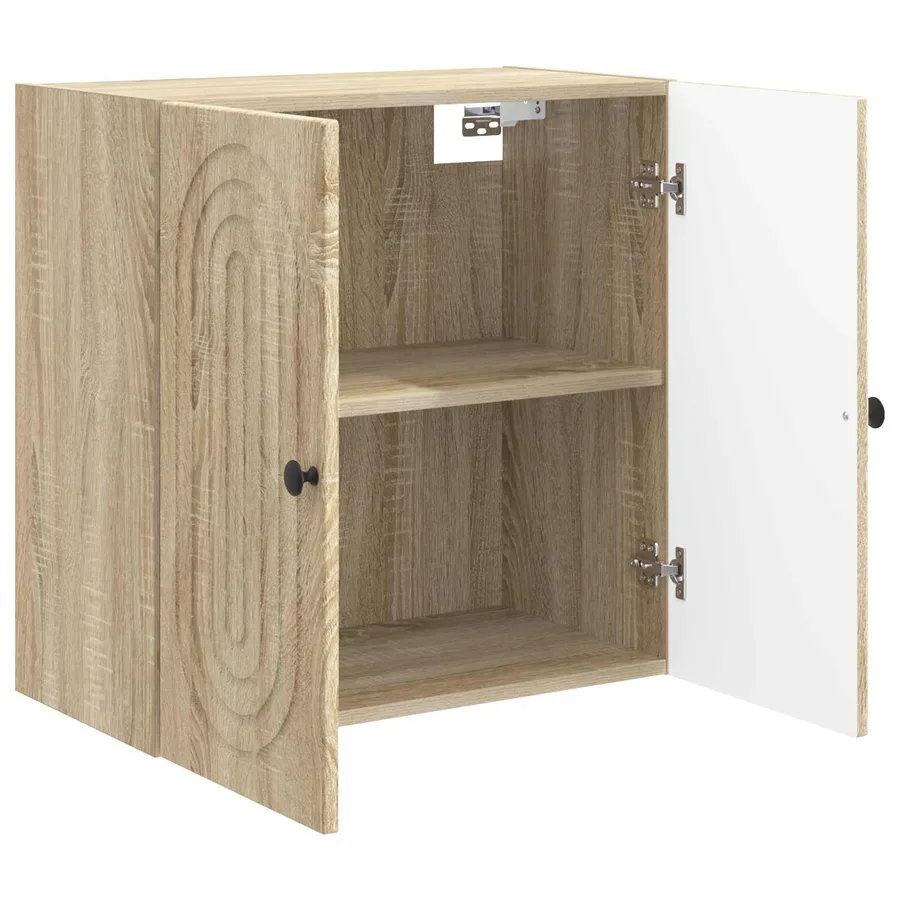 Armoire Murale Chêne Sonoma 59 x 31 x 60 cm Bois d'ingénierie - 3