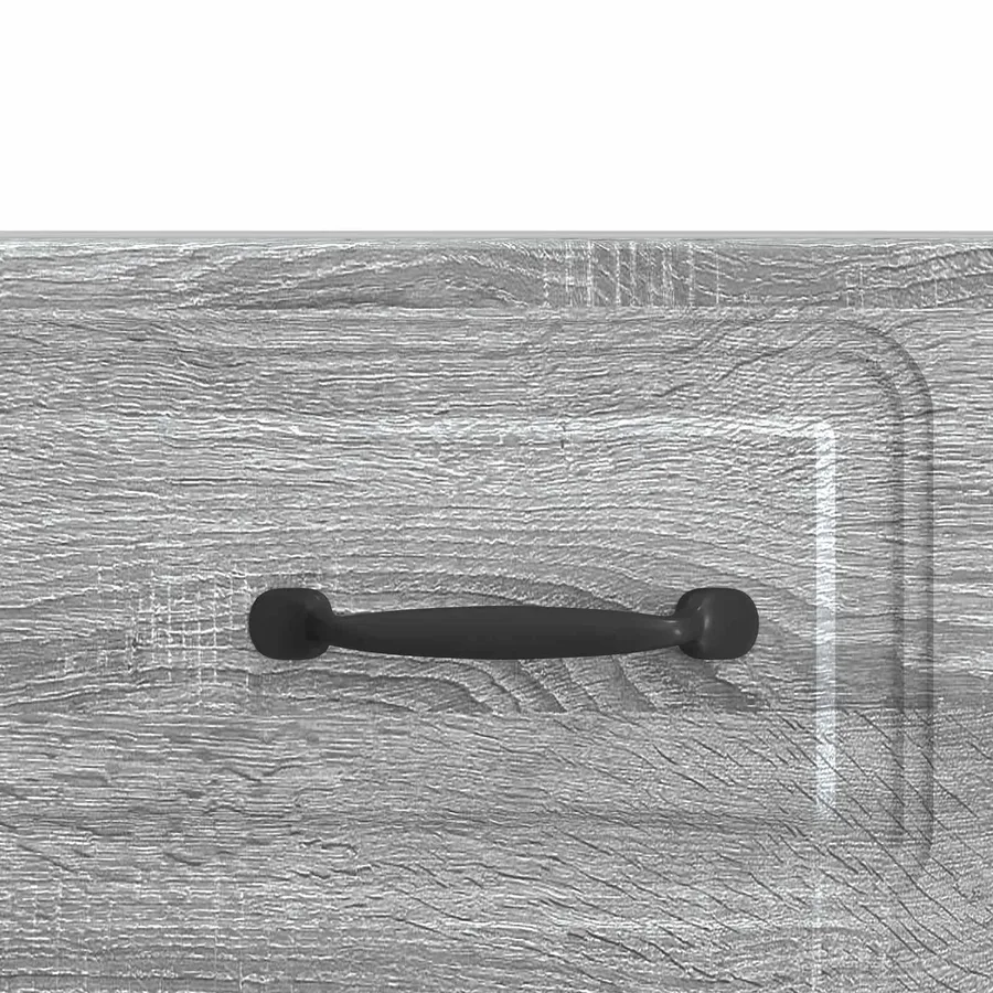 Meuble TV Sonoma gris 147 x 34,5 x 27 cm Bois d'ingénierie - 8