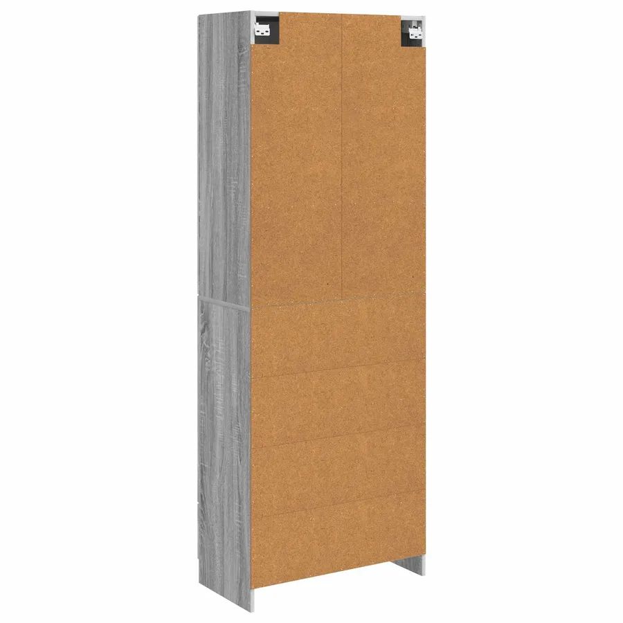 Ensemble de Meubles 2 pcs Sonoma gris 66 x 34,5 x 87 cm - 7