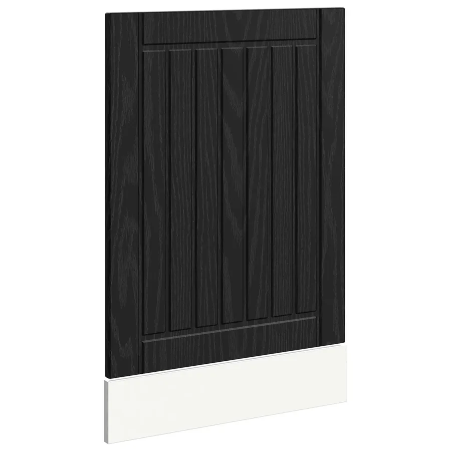 Panneau de lave-vaisselle LUCCA Chêne noir 45 x 1,5 x 57 cm - 2
