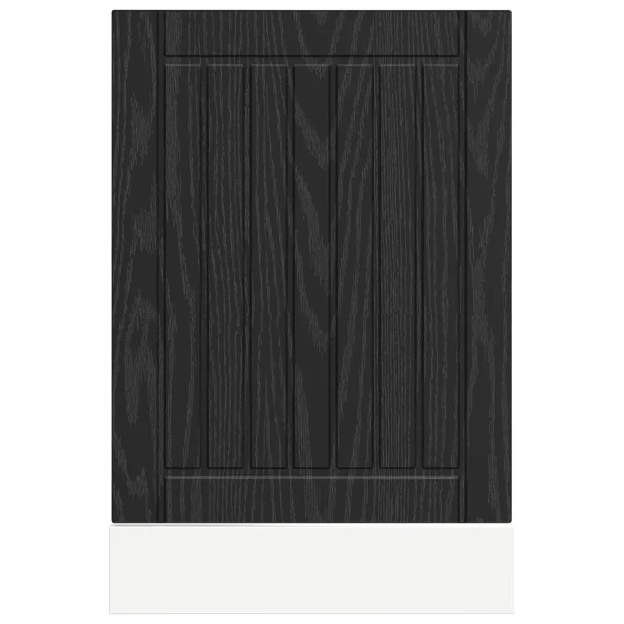 Panneau de lave-vaisselle LUCCA Chêne noir 45 x 1,5 x 57 cm - 4
