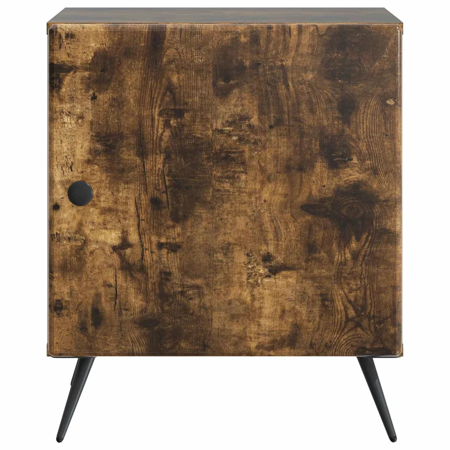 Cabinet de chevet 2 pcs Chêne fumé 43 x 34,5 x 50 cm - 7
