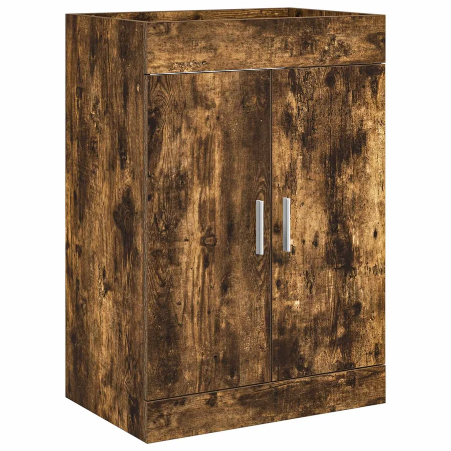 Ensemble de mobilier de salle de bain Chêne fumé - 4