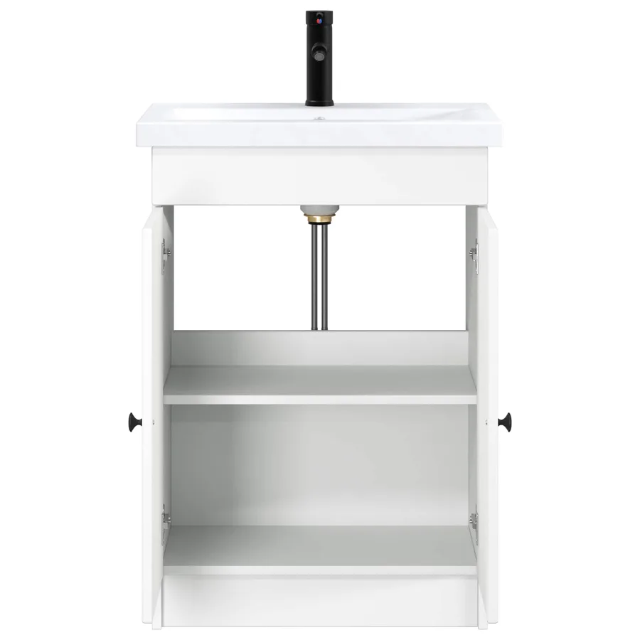 Ensemble de mobilier de salle de bain Blanc 78,5 x 37,5 x 81 cm - 3