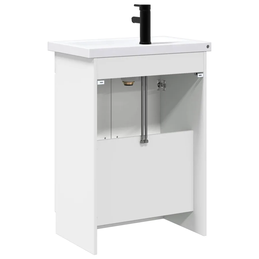 Ensemble de mobilier de salle de bain Blanc 78,5 x 37,5 x 81 cm - 7