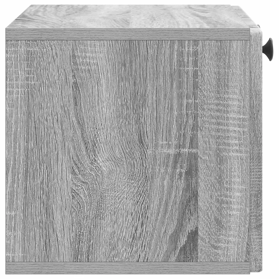 Meuble TV mural Sonoma gris 59,5 x 31 x 30 cm Bois d'ingénierie - 7