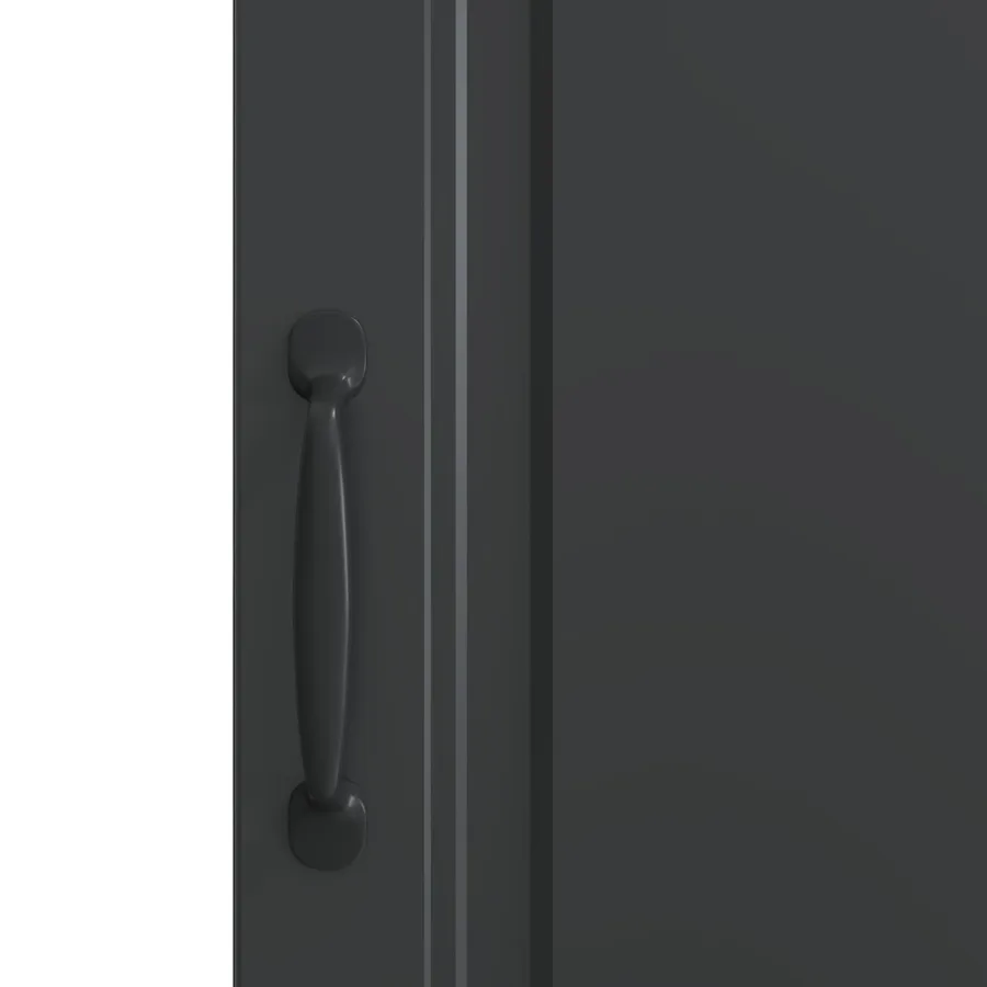 Buffet Noir 33 x 34,5 x 87 cm Bois d'ingénierie - 10