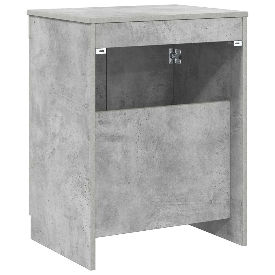 Armoire de salle de bain Gris béton 54 x 41 x 70 cm - 6