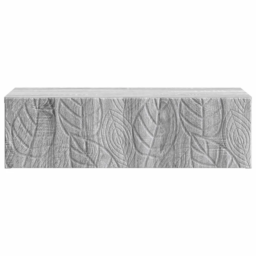 Table d'appoint murale Sonoma gris 59 x 34,5 x 17 cm - 4