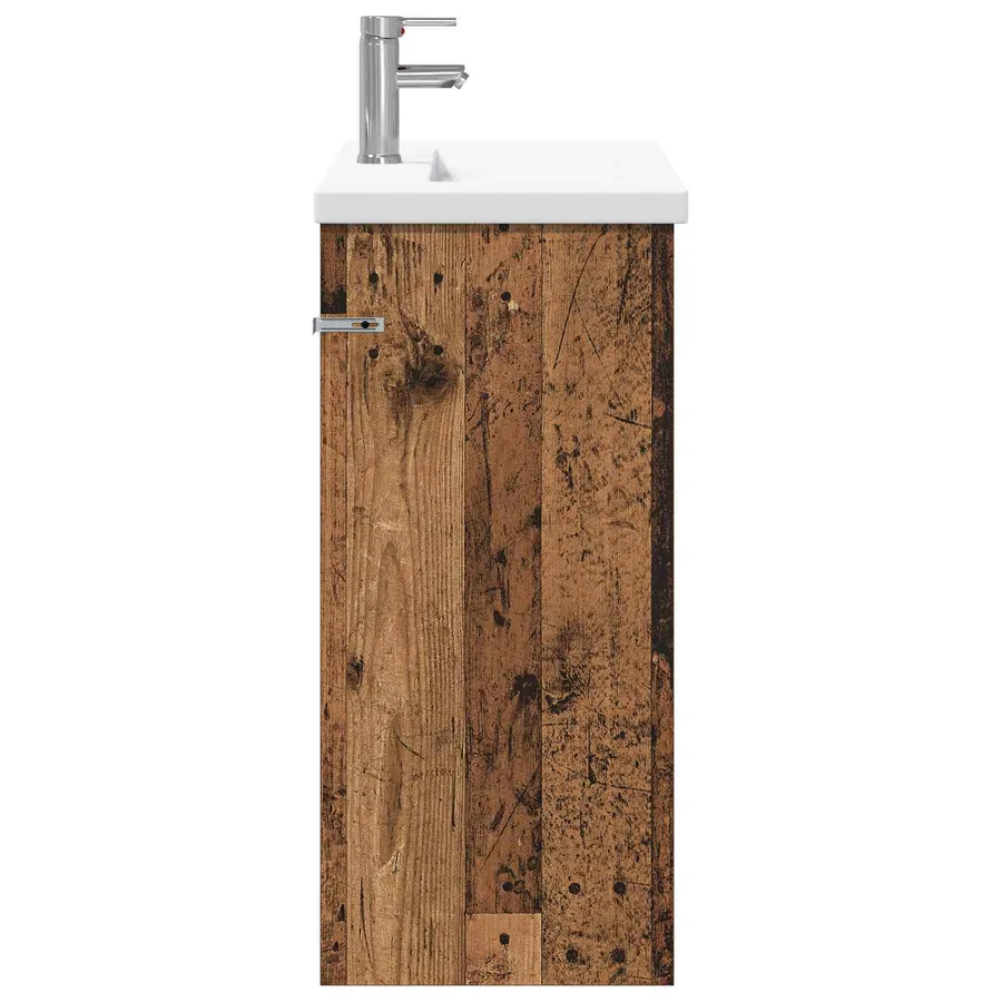 Ensemble de mobilier de salle de bain Bois ancien - 6