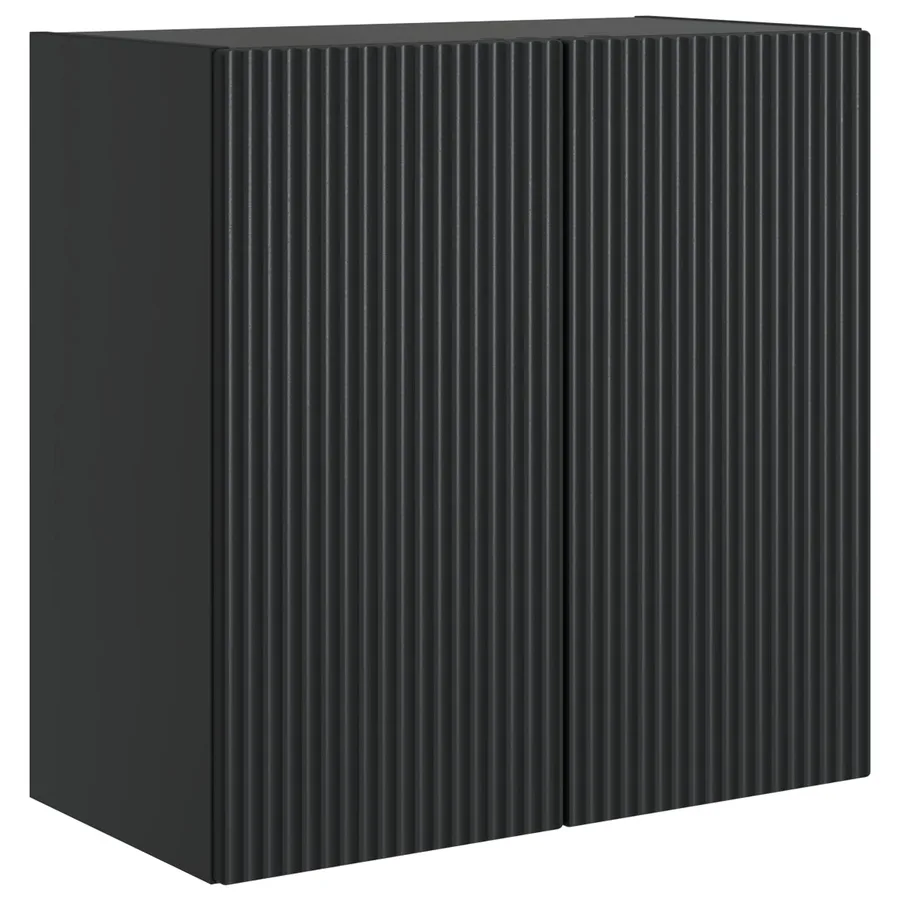 Armoire Murale Noir 59 x 31 x 60 cm Bois d'ingénierie - 2