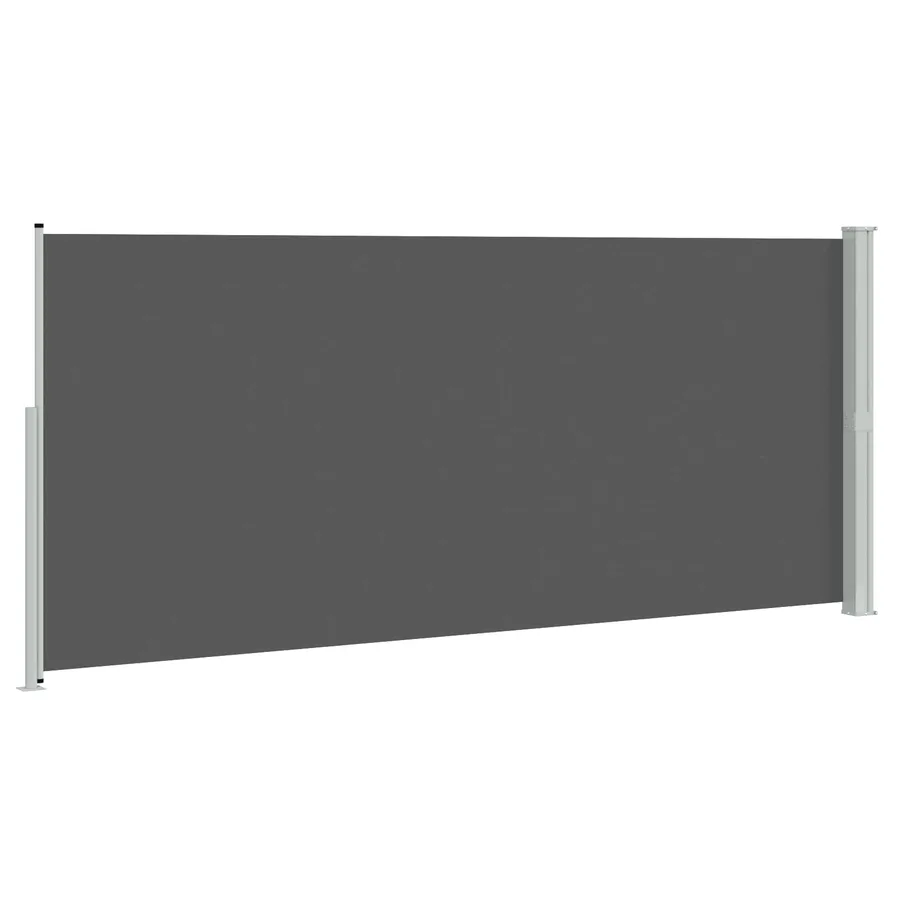 Store latéral rétractable 180 x 500 cm 100% polyester fer acier - 4
