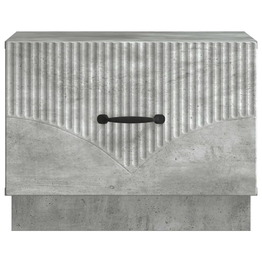 Table basse Gris béton 49 x 50 x 37 cm Bois d'ingénierie - 5