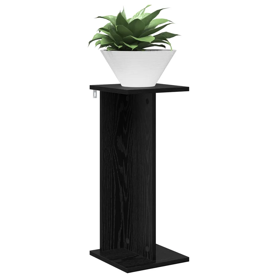 Support de Plante Chêne Noir 25 x 25,5 x 60,5 cm - 3