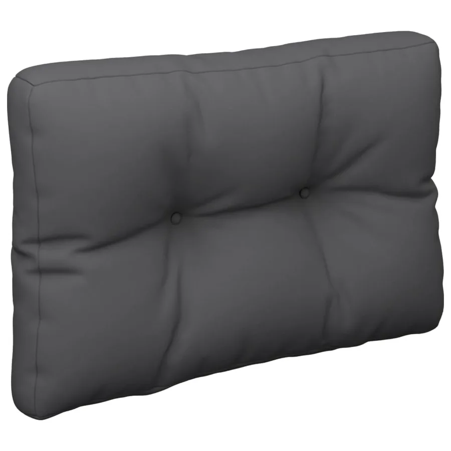 Coussins de palette lot de 2 anthracite tissu - 5