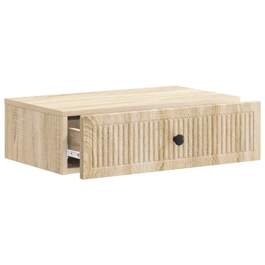Table d'appoint murale Chêne Sonoma 59 x 34,5 x 17 cm - 4