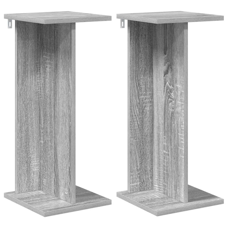 Support de Plante 2 pc Gris Sonoma 25 x 25,5 x 60,5 cm - 2