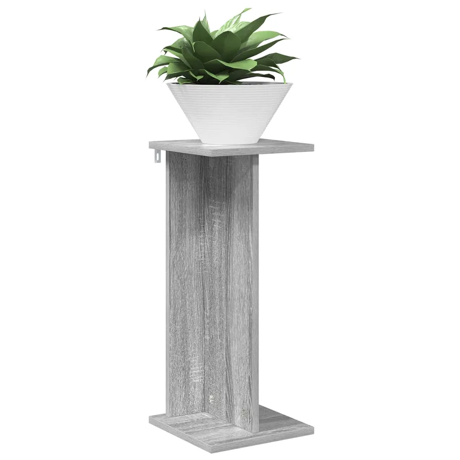 Support de Plante 2 pc Gris Sonoma 25 x 25,5 x 60,5 cm - 3
