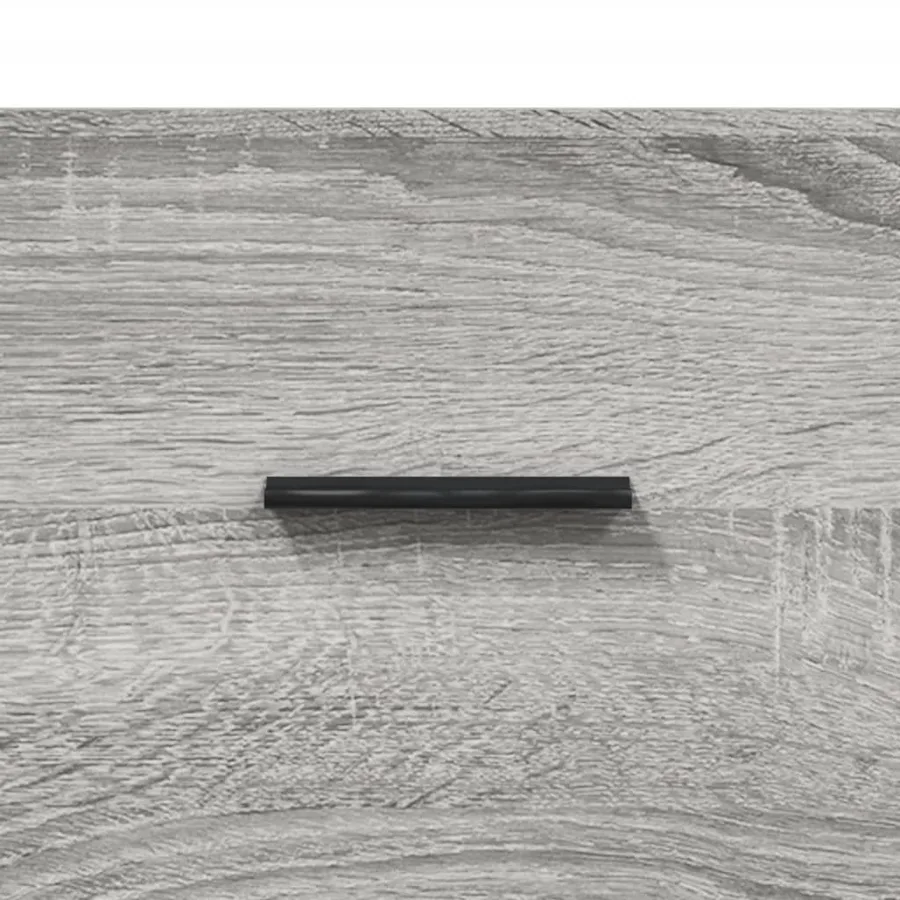 Table basse Sonoma gris 50x50x40 cm Bois d'ingénierie - 9