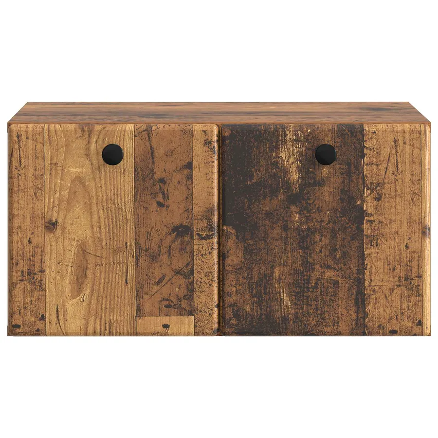 Meuble TV mural 59,5 x 41 x 30 cm Bois ancien Bois d'ingénierie - 6