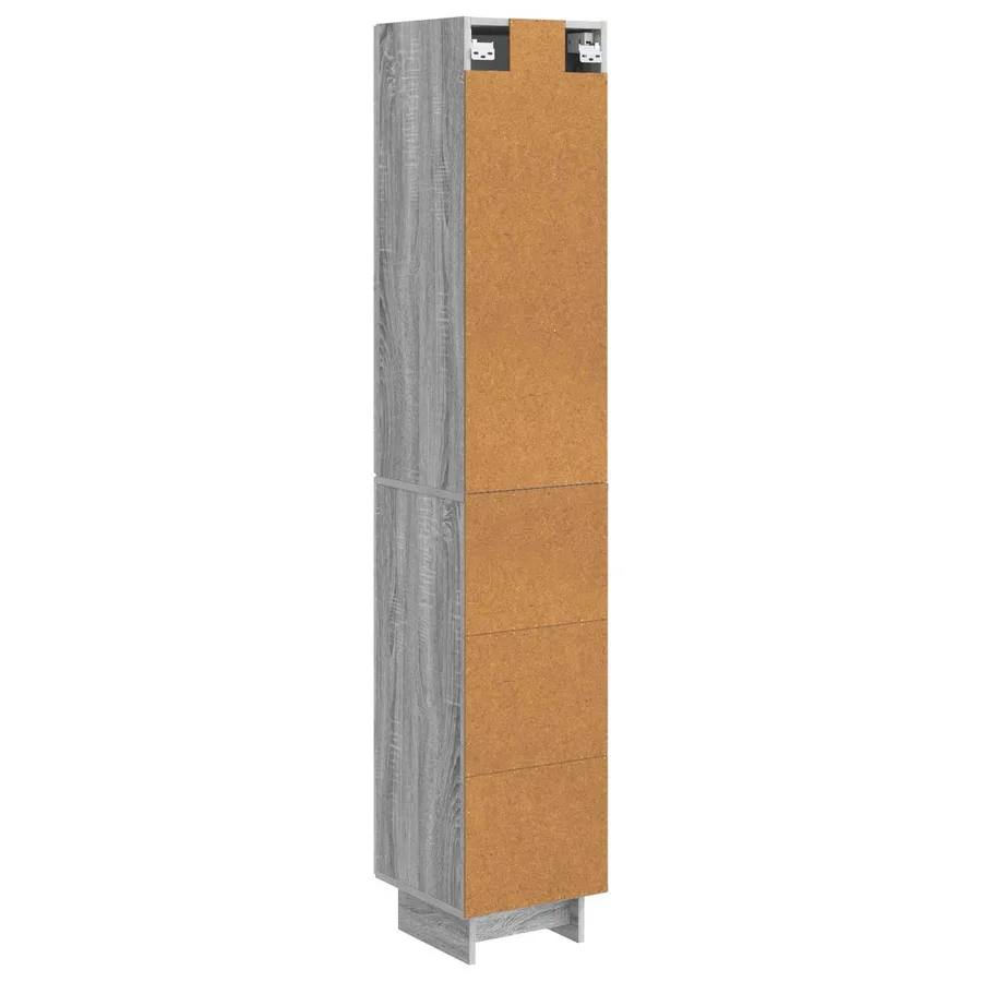 Ensemble de Meubles 2 pcs 33 x 34,5 x 90 cm Bois d'ingénierie - 7