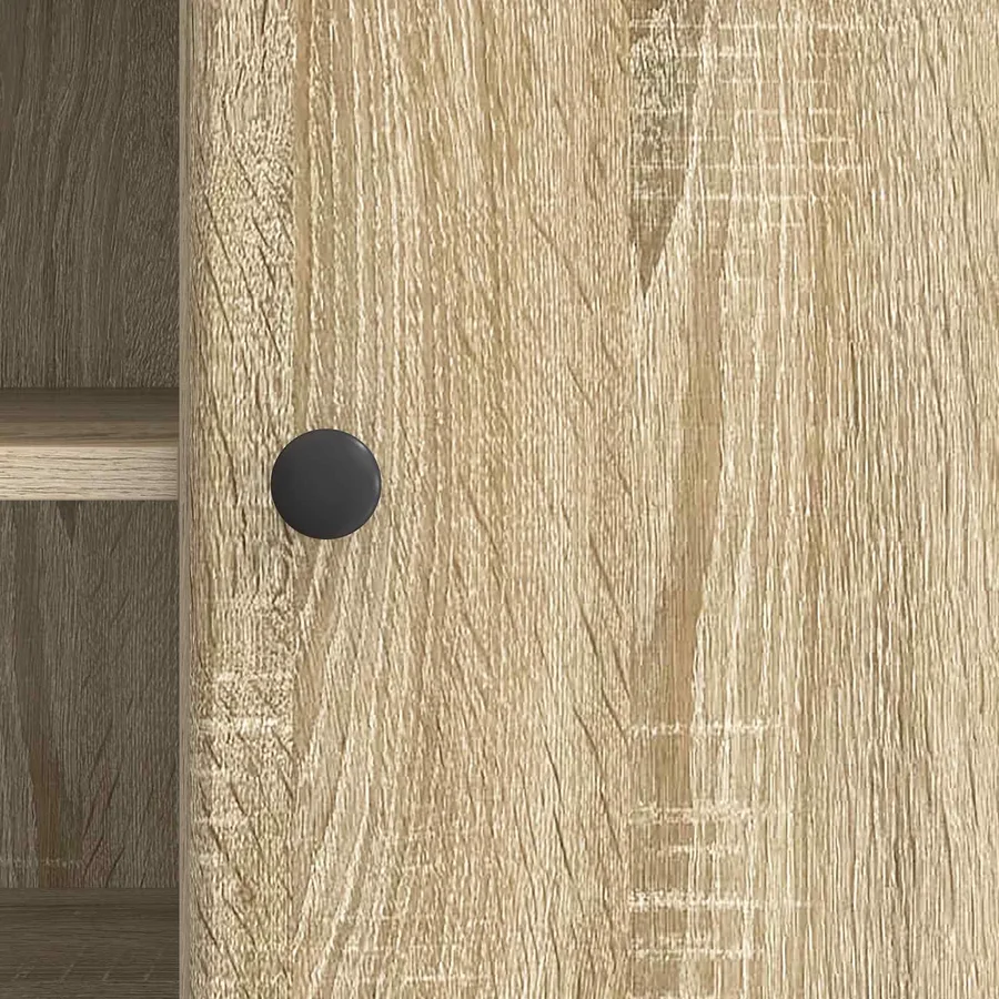 Meuble TV Chêne Sonoma 102 x 34,5 x 50 cm Bois d'ingénierie - 8