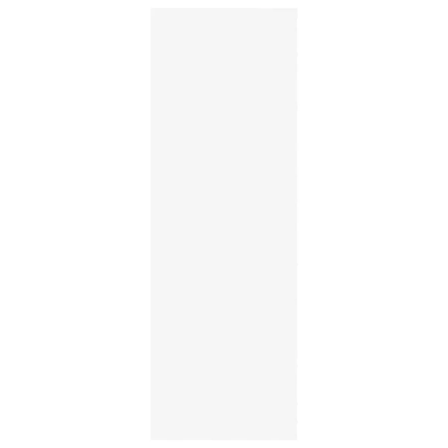Meuble TV Blanc 30,5x30x90 cm Bois d’ingénierie - 3