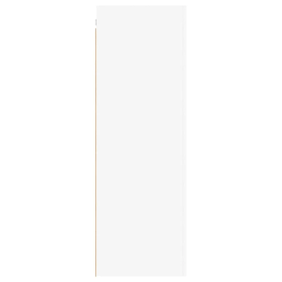 Meuble TV Blanc 30,5x30x90 cm Bois d’ingénierie - 4