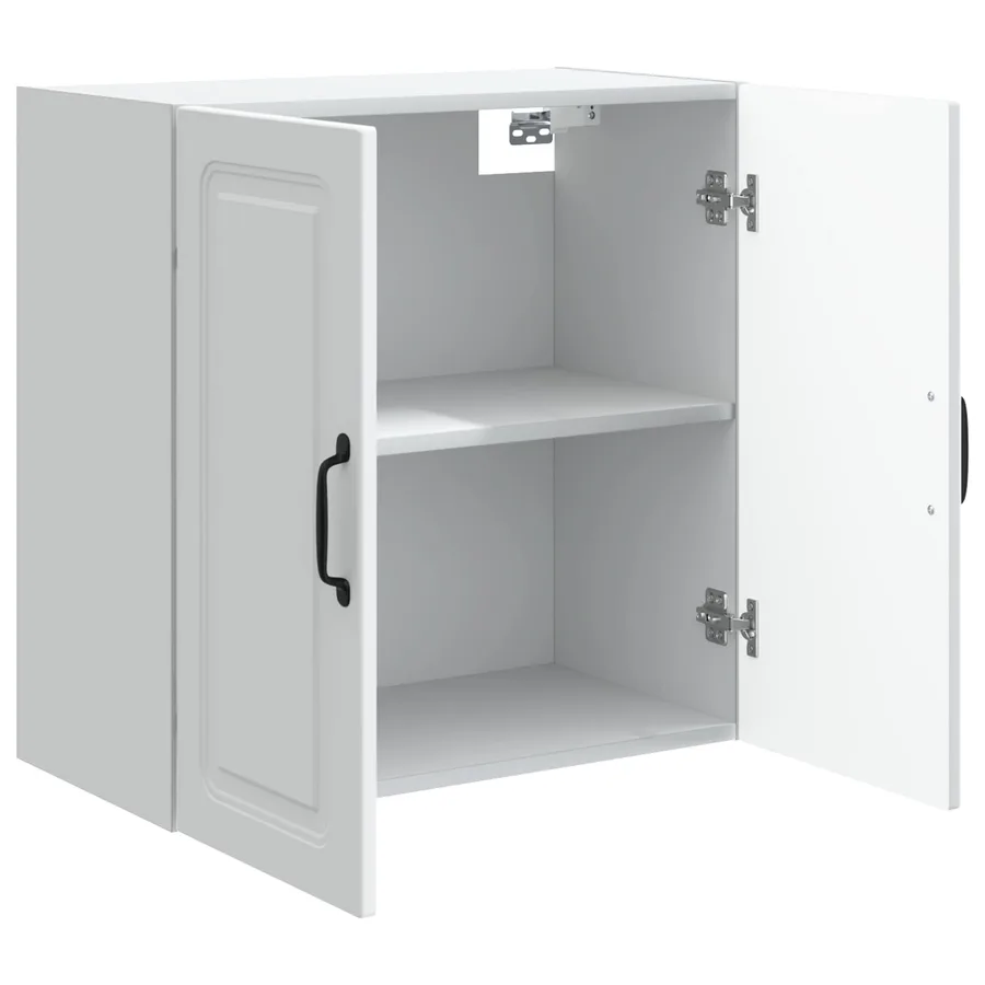 Armoire Murale 59 x 31 x 60 cm Bois d'ingénierie Blanc - 3