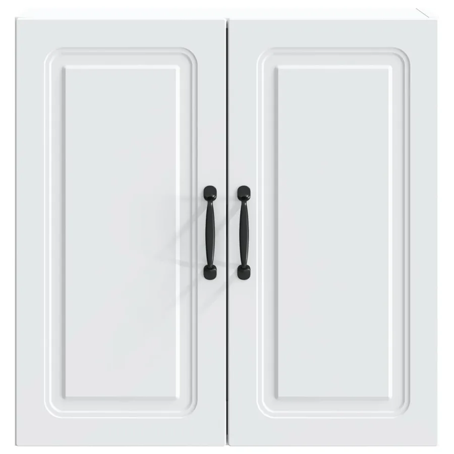 Armoire Murale 59 x 31 x 60 cm Bois d'ingénierie Blanc - 4