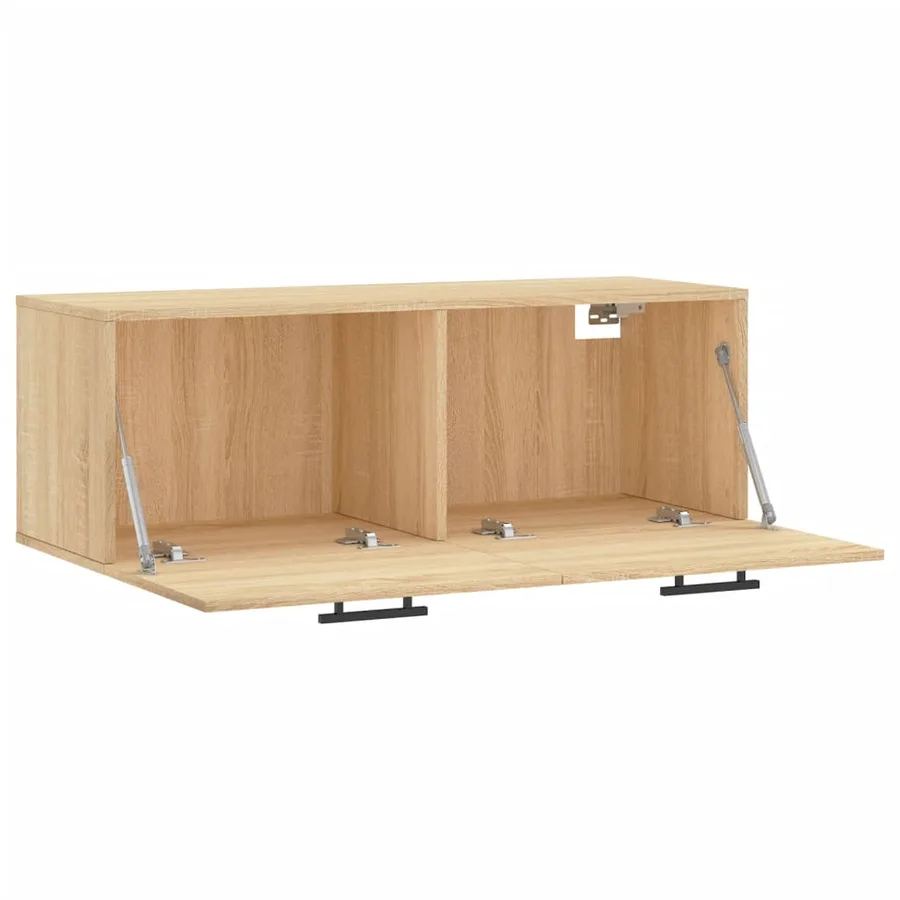 Armoire murale chêne sonoma 100x36,5x35 cm bois d'ingénierie - 6
