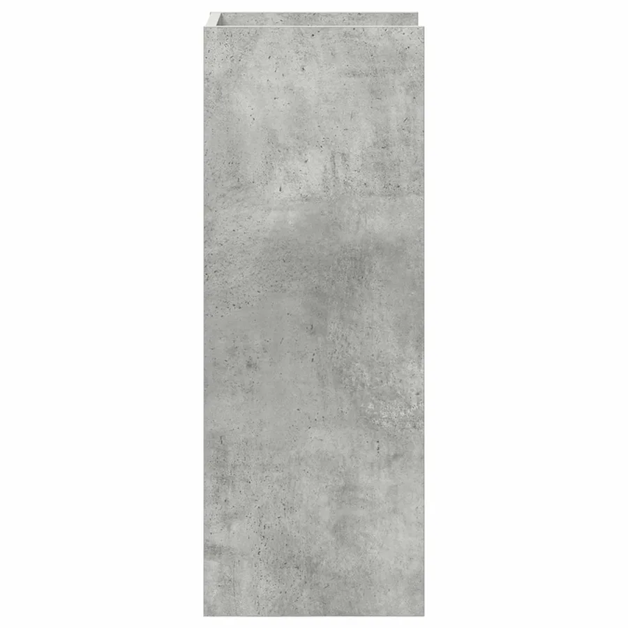 Support de Plante 2 pc Gris Béton 30 x 30 x 80 cm - 7