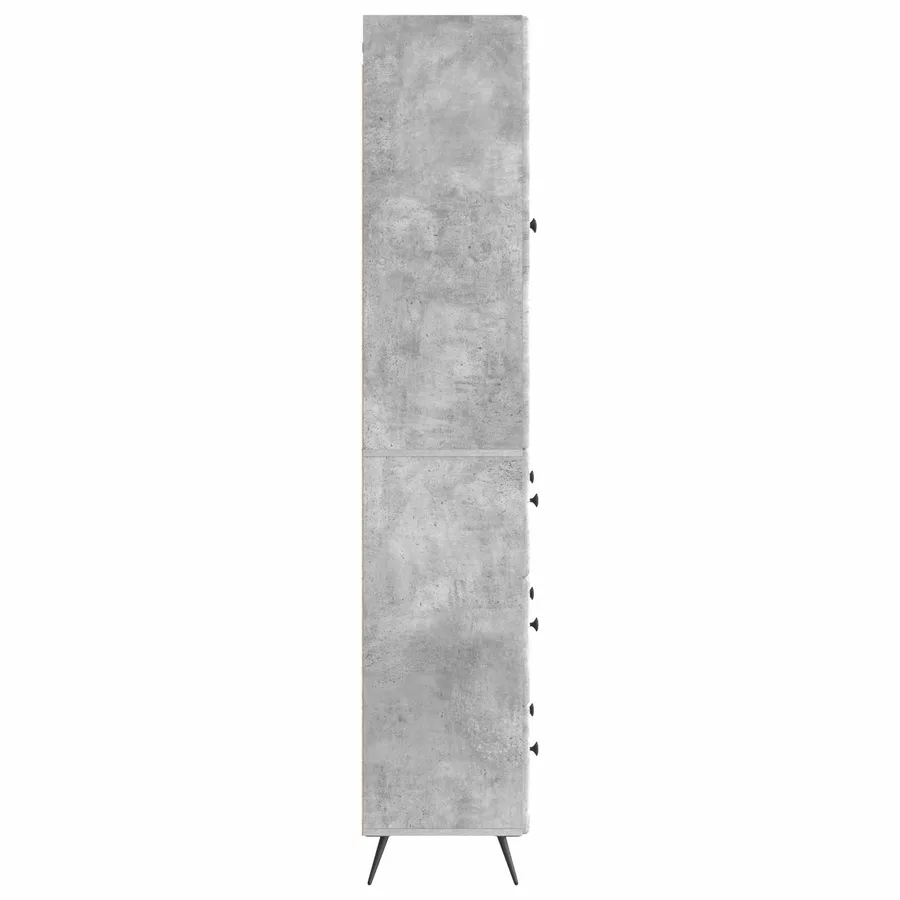 Ensemble de Meubles 2 pcs Gris béton 66 x 34,5 x 90 cm - 6