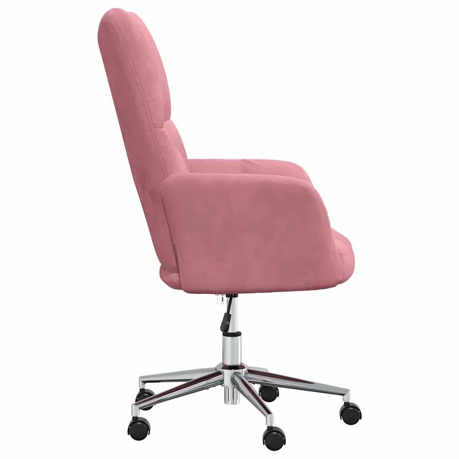 Chaise de relaxation Rose Velours - 4