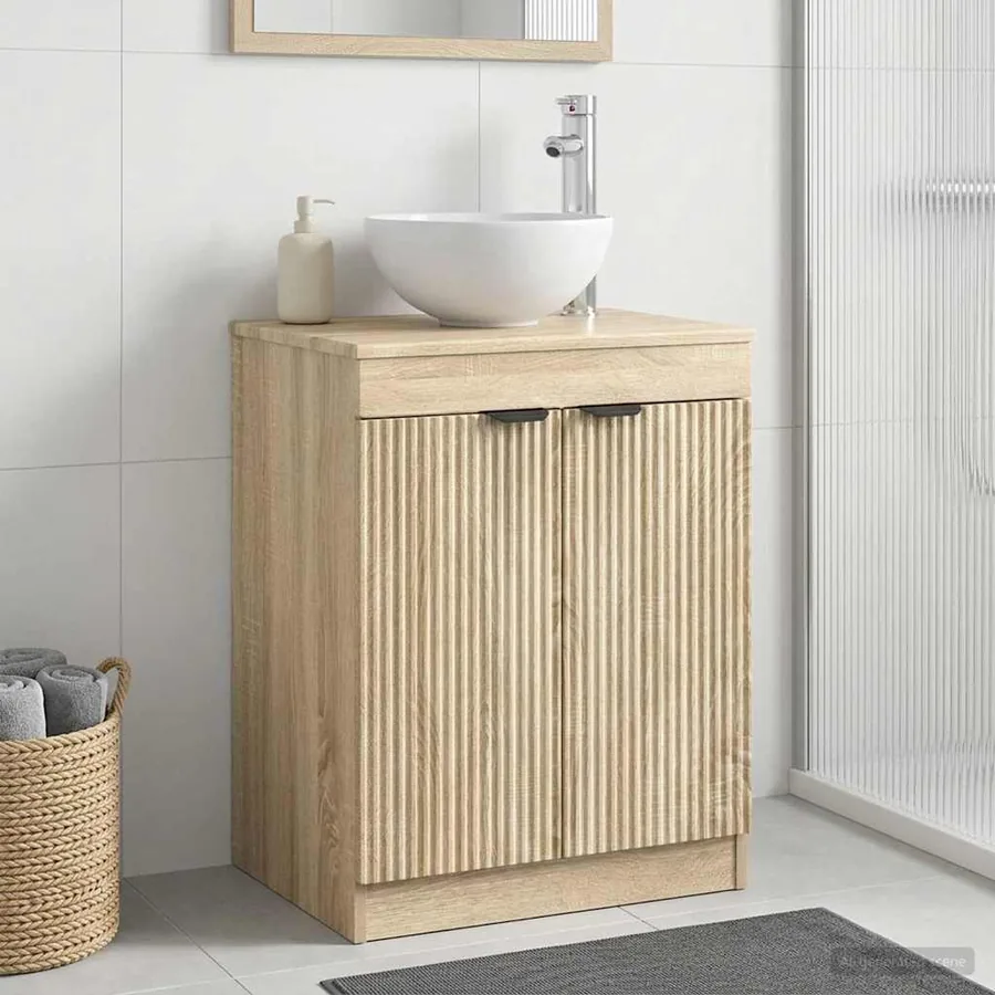 Armoire de salle de bain Chêne Sonoma 54 x 41 x 70 cm