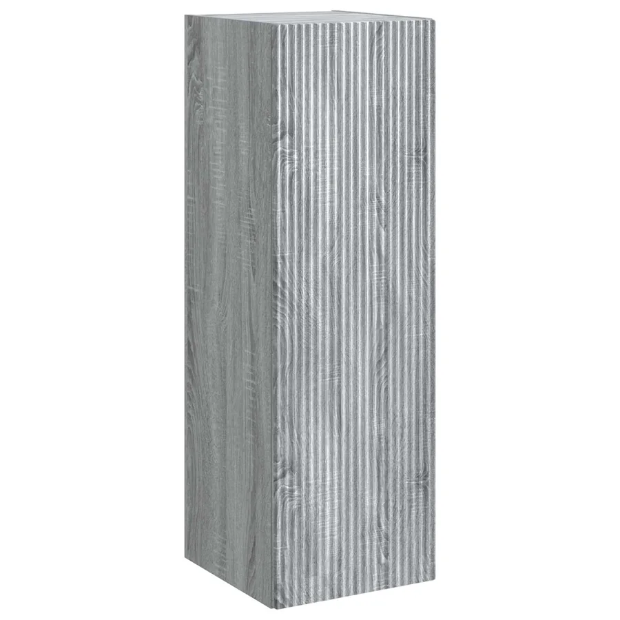 Cabinet de Salle de Bain Mural Sonoma gris 33 x 34,5 x 60 cm - 2