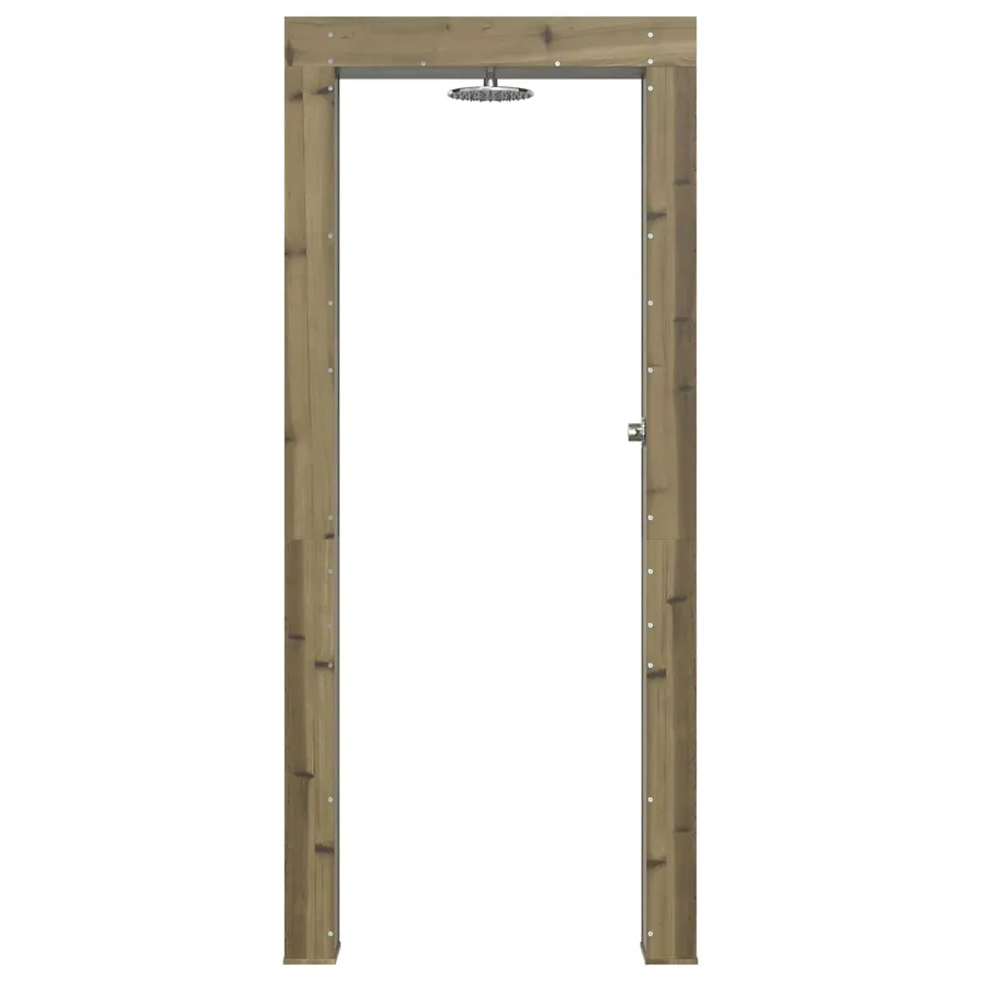 Douche d'extérieur 226 cm Naturel - 4