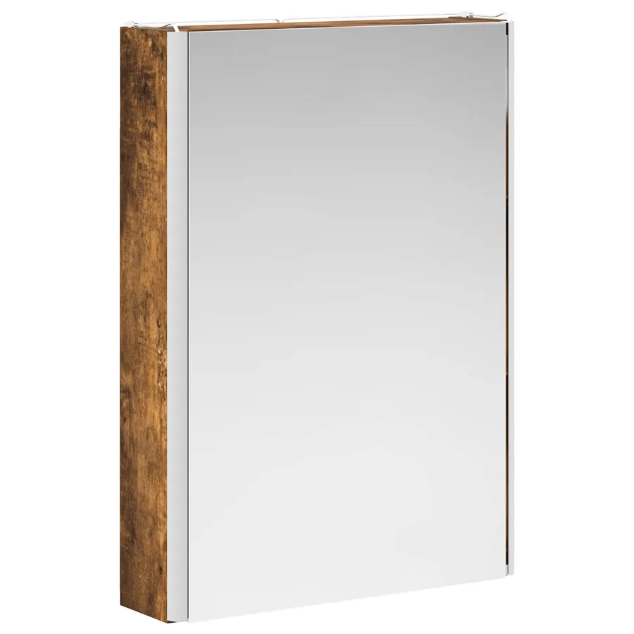 Ensemble de mobilier de salle de bain 5 pcs Chêne fumé - 5