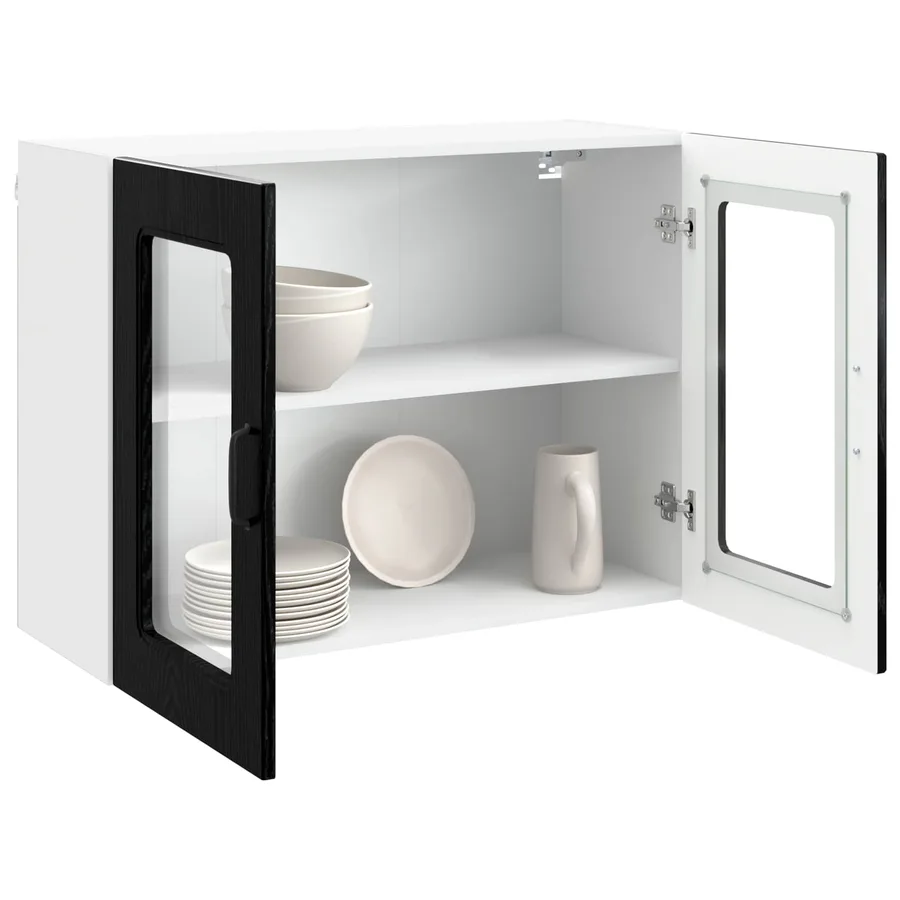 Panneau de lave-vaisselle Kalmar Chêne noir 80 x 31 x 60 cm - 6