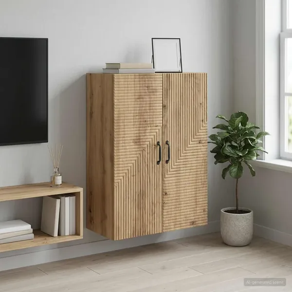 Armoire Murale 66 x 34,5 x 90 cm Bois d'ingénierie
