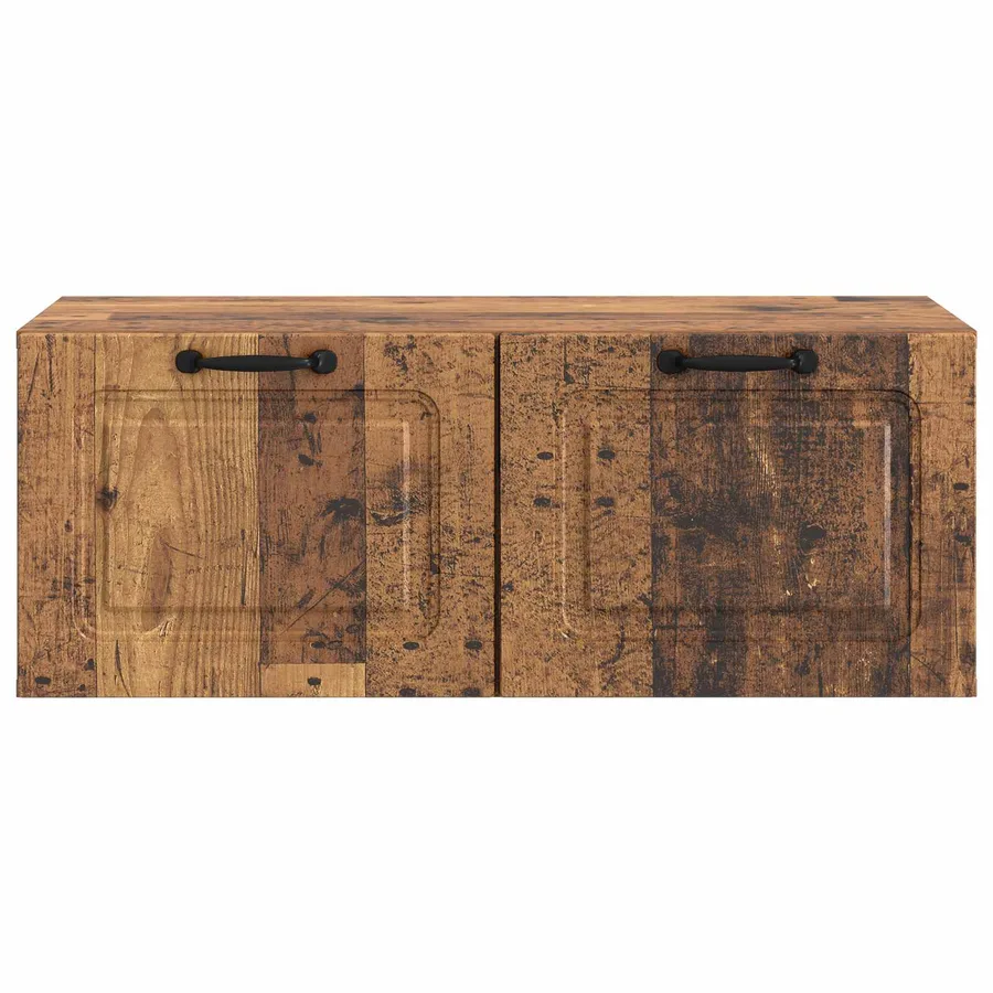 Meuble TV mural Bois ancien 78,5 x 41 x 30 cm Bois d'ingénierie - 6