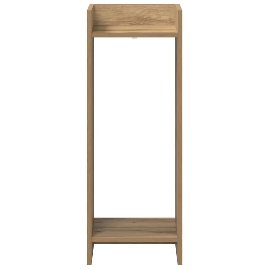 Support de Plante 2 pc Chêne Artisanal 30 x 30 x 80 cm - 6