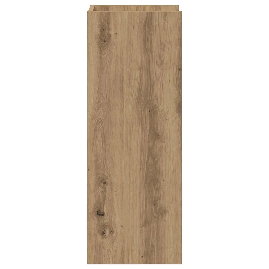 Support de Plante 2 pc Chêne Artisanal 30 x 30 x 80 cm - 7